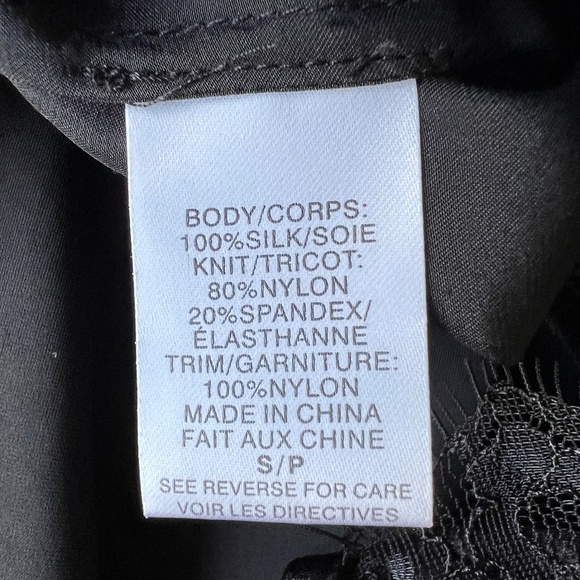 NWT - Cami NYC Sweetheart 100% Silk and Eyelash Lace Bodysuit - Picture 13 of 15